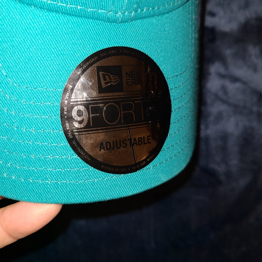 Teal New Era 9FORTY Adjustable Cap - Picture 3 of 6